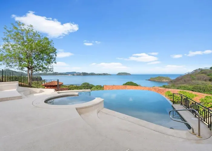 Stylish Villa With Brand-New Furniture, Panoramic Ocean Views, And Infinity Swimming Pool & Hot Tub