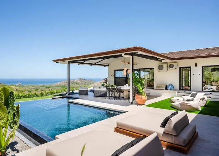 Luxe Tropical Villa With Sparkling Infinity Pool, Panoramic Ocean Views & Community Amenities