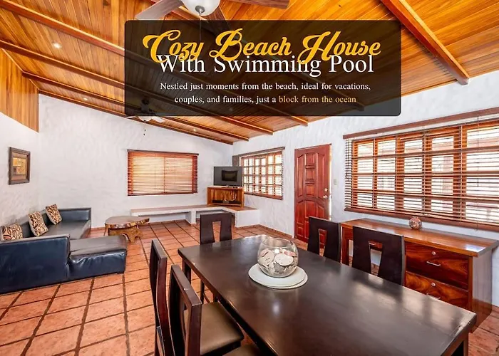Comfortable Vacation Home Steps From The Beach