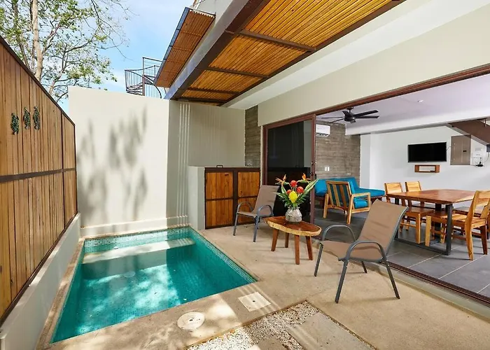 Green Turtle Townhome #3 Private Pool & Garden 300 Mt To Beach