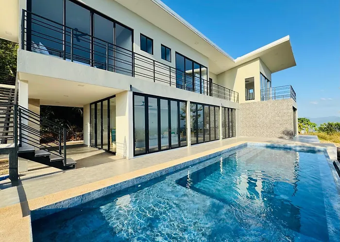 Coco Rica Luxury Oceanview Villa Pool Concierge 4 Bedroom 6BED 5BA Playa Carrillo