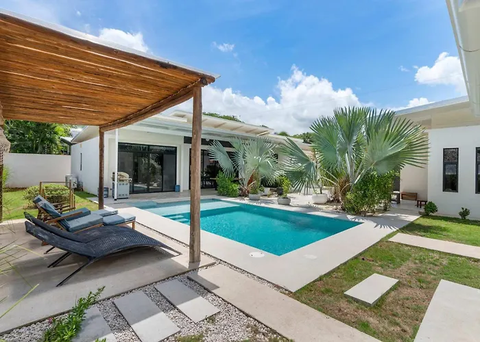 Sprawling Modern Property With A Tranquil Outdoor Living Space Swimming Pool And A Private Casita