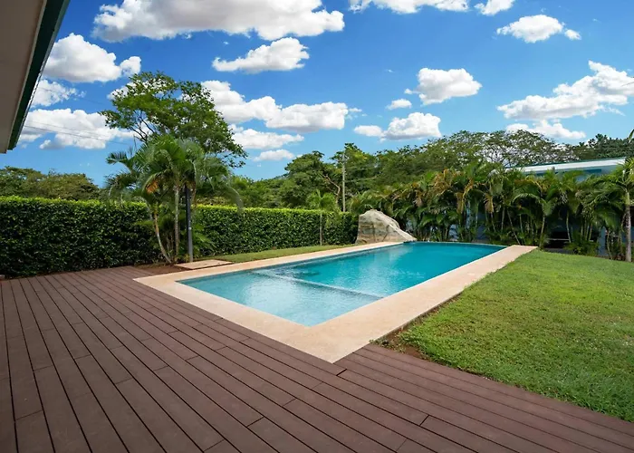 Modern Home With Lush Mountain Views And Spectacular Shaded Terrace In Private Gated Community