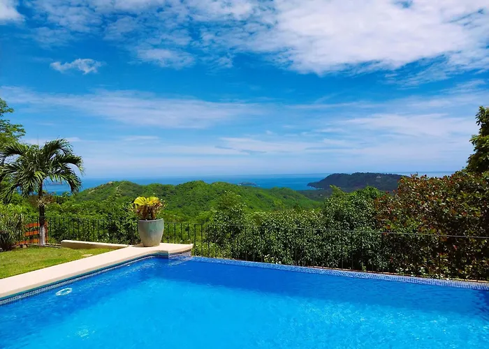 Casa Sol Azul - Remarkable, Ocean View 4 Bedroom House In Potrero