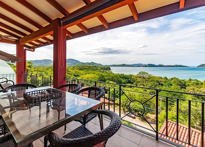 Big Hillside Villa In Potrero With Pool And Panoramic Ocean Views