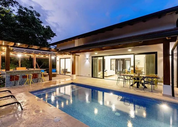 Private Pool Luxury Modern House - Free Golf Cart - Llama Del Bosque - Reserva Conchal Golf Resort