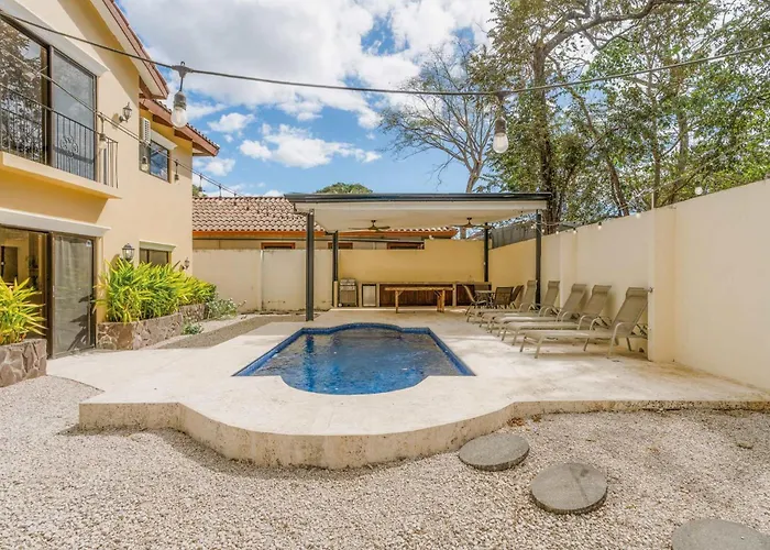 Elegant Surfside Retreat With Private Pool Spacious Outdoor Patio & Walkable Beach Access