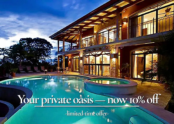 Playa Potrero, Oceanview Villa Oasis With Salt-Water Pool For Up To 8 People