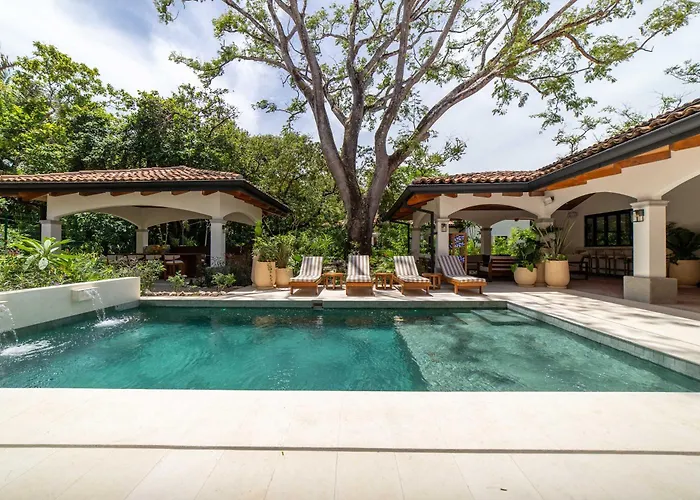 Indigo Coastal Villas -- Villa 3-- 6BR Private Villa -- Pool Jungle Blue Zone Living Playa Guiones