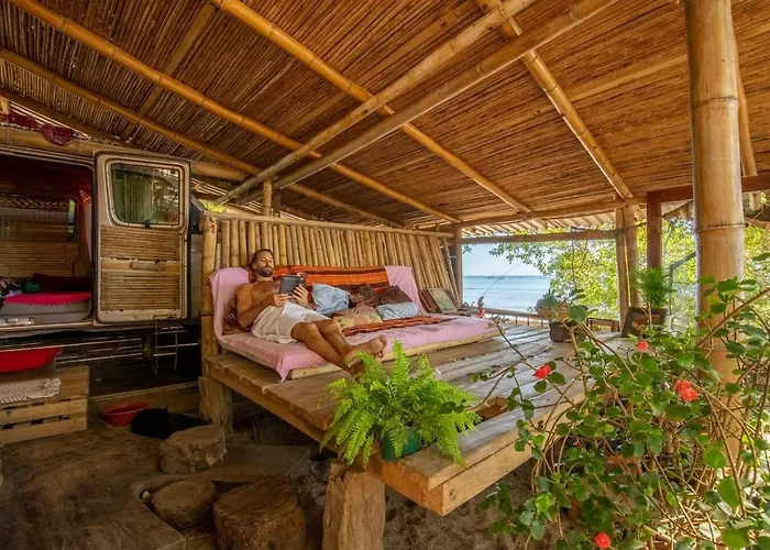 Oceanfront Bamboo Van