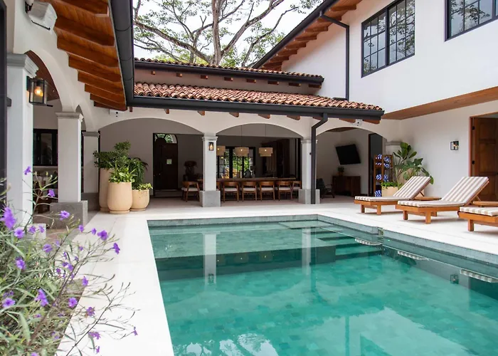 Indigo Coastal Villas -- Villa 4 -- 6Br Private Villa -- Pool Jungle Blue Zone Living Playa Guiones