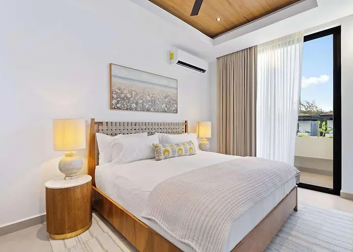 Modern Villa With Pool In Private Tropical Community With Beach Club & Beach Access